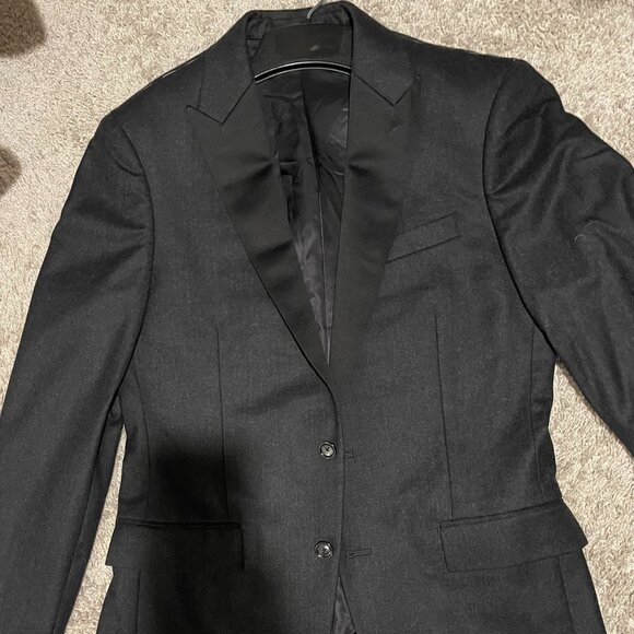 J.CREW LUDLOW TUXEDO JACKET IN ITALIAN WOOL FLANNEL. SIZE: 38/REGULAR. - Picture 1 of 5